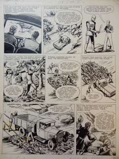 Kearon, Edward | Original page  - Robot Archie  - Bodyguard to the Menaced Rajan  - (1958) | Catawiki