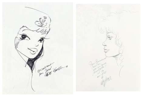 Divers | Papyrus 17 agrémenté d’une illustration de De… | AZ auction