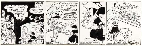 Gottfredson Floyd - "Mickey Mouse - Billy, The Mouse", 1945 | Urania Casa d’Aste