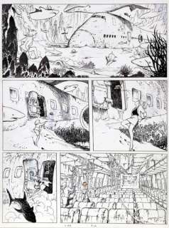 Manara | Voyage Ã  Tulum, planche n°14 Ã  l’encre de Chine… | Banque Dessinée