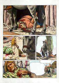 LUCA TARLAZZI - Original page for Axu. Cm. 30x42. Mint. Code 1278.