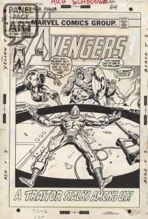 Rich Buckler - Avengers 106 Cover