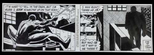 The Amazing Spider-Man Original Comic Strip Art 1-4-1991 | Goldberg Coins & Collectibles