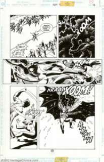 Russ Heath - Original Art for Batman: Legends of the Dark Knight #49, pages 10 and 15 (DC, 1993). Two evocative - | Heritage