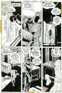 Alex Nino - Original Art for Weird War Tales #25, Story page 2 (DC, 1974). Ach! Was ist los? A mummified Nazi - | Heritage