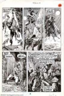 John Buscema and Alfredo Alcala - Original Art for Savage Sword of Conan #16, page 16 (Marvel, 1976). With - | Heritage