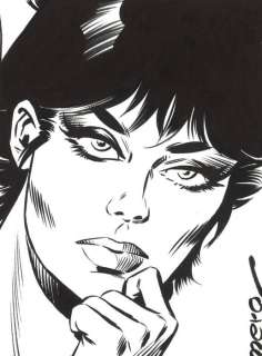 Romero, Enrique Badia | Original inked strip (s.9971)  - Modesty Blaise | Catawiki