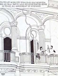 Renaud | Planche originale (p.4)  - Jessica Blandy T.14  - Cuba!  - (1998) | Catawiki