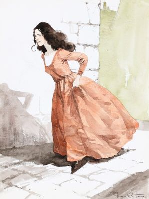 Critone | Lot 102 - Je, François Villon, illustration à l’aquarelle… | AZ auction