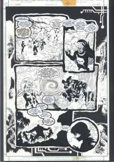 J.H. Williams Mick Gray - ! Great Williams + Gray Chase #3 Page - Dc Heroes - Copperhead + Frost + Sledge Issue Chase #3 Page 6