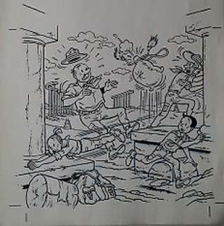 Morjaeu, Luc - Originele Cover  - Suske en Wiske  - De wervelende waterzak  - (2011)