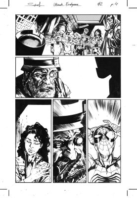Jonas Scharf | Ultimate Endgame #2 Page 4 | Geoff M Art Sales