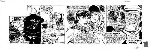 Neville Colvin | Modesty Blaise strip 6150 (1985) | ComicArt.dk