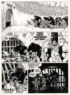 Lot 5 - GRZEGORZ ROSINSKI LE GRAND POUVOIR DU CHNINKEL Casterman 1988 Planche originale n°...