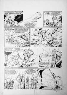 PAAPE Eddy  - Luc Orient  - Planche 26 de l’album Le maître de Terango édité au [...] | Vermot et Associés