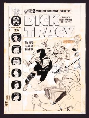 Original Cover Art from Dick Tracy Monthly #145 (1961) by Joe Simon | eBay US (Buy It Now)