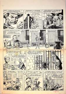 Fred Funcken - Planche originale Doc Silver - Planche n° 6 parue dans Tintin N° 8 [...] | Arthema Auction
