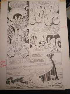 Jean-Yves Mitton | Original Page Art + Colour Layer  - Mikros Episode #17  - Page 10  - (1983) | Catawiki