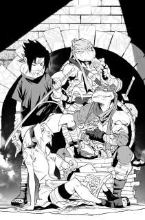 Jorge Jimenez | Tmnt X Naruto Issue 03 Page Cover | ComiConArt