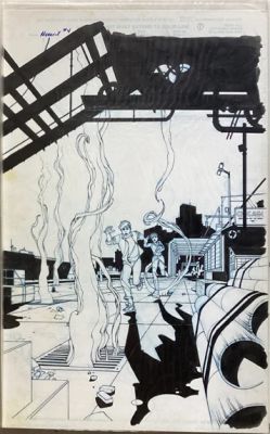 Aleta Vidal | Mekanix issue 4, page 1 | NRisso Art