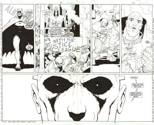 Frank Quitely - Jla: Earth 2 Page 82 And 83