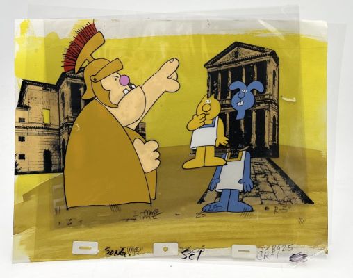Lot 11 - A multi-layered animation cel from series 5 episode 2 of Henrys Cat… | misc / divers
