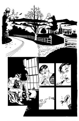 Eduardo Risso | 100 Bullets (U.S anger) issue 2, page 6 | NRisso Art