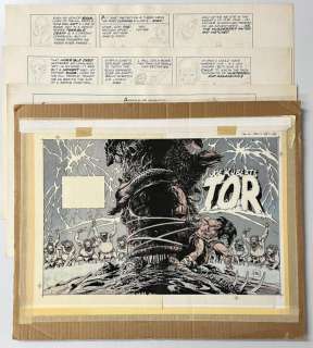 Joe Kubert Tor Lot of Original Art | Weiss Auctions