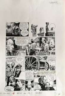 Toppi, Sergio - original plate "Agenzia Pinkerton" for Il Corriere dei Ragazzi (1973) | Catawiki