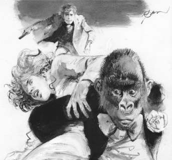 Follet, René - Dessin original - Lil et Edmund Bell | Catawiki