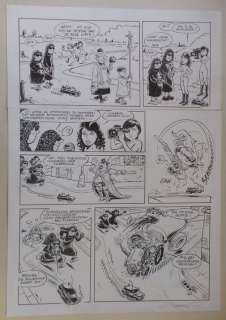 Bosschaert, Jan - Originele pagina - De geverniste vernepelingskes - Formaat: 36 x 52 cm. | Catawiki