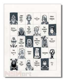 Jon Morris | League of Regrettable Sidekicks Page Commission | NSNart