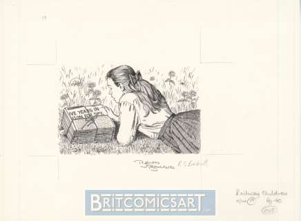 Brian Bolland, Rachel Birkett | Railway Children Illustration Pg 40 By Brian Bolland & Rachel Birkett Issue 1 Page 40 | BritComicsArt