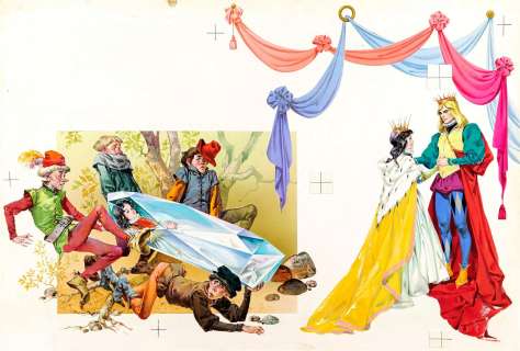 Pikka (Piero Cattaneo) – "Biancaneve (Snow White)", 1966 | Urania Casa d’Aste