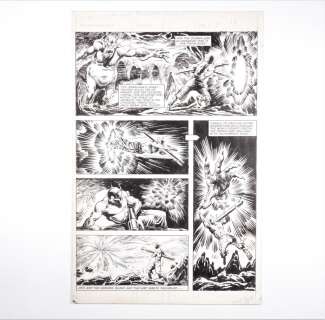 John Buscema Savage Sword of Conan #92 pg.24 Art | Bruneau & Co. Auctioneers