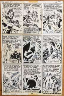 Dave Cockrum - Original Art Page - The Avengers # 126 - Signed - (1974) | Catawiki