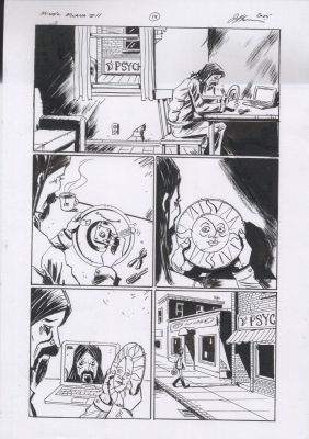 Jeff Lemire | Minor Arcana Issue 11 Page 21 | ComiConArt
