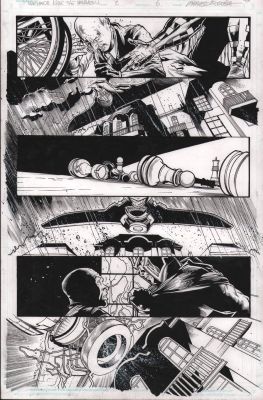 Jay Leisten | Predator Kills the Marvel Universe #2 P.6 - Pedators Descend on Xavier’s School - 2025 | Anthony’s Comic Book Art