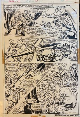 Gil Kane | Marvel Team Up Issue 17 Page 11 | Albert Moy