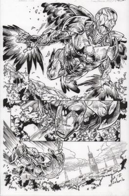 Jay Leisten | Marvel 1776 #2 P.2 - Great Iron Man - Signed - 2025 | Anthony’s Comic Book Art