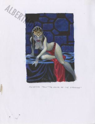 Bruce Timm | Akivasha From "The Hour of the Dragon" | Albert Moy