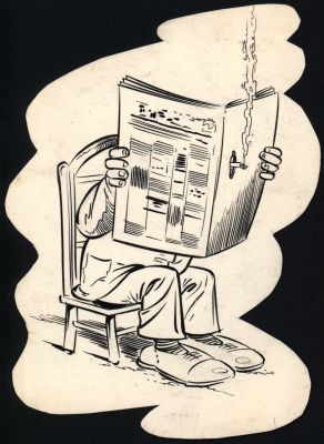 Janusz Christa | Palacz krótkowidz | Galeria Komiksu