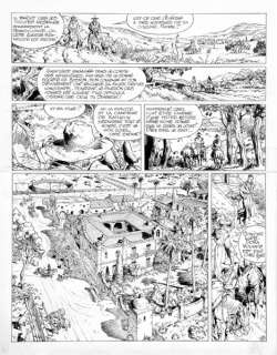 Blanc-Dumont | Jonathan Cartland, planche n°8 Ã  l’encre de Chin… | Banque Dessinée