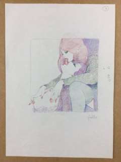 Frollo, Leone - original illustration â€œLe Amicheâ€ for Glamour | Catawiki