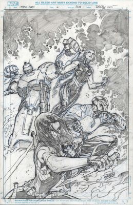 Netho Diaz | Imperial Guardians Issue 01 Page Cover | ComiConArt