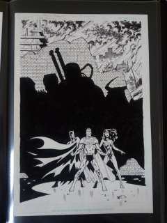 Dc 52 - Four Horsemen - Pat Olliffe Splash Page - 800$ | ComicArtFans Classifieds
