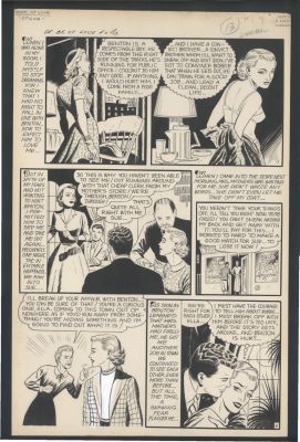 Fred Guardineer | Golden Age Great Guardineer Romance Art - Lush Inks - Sexy Woman Issue Dream Book of Love # 2 Page 4 | Koch Comic Art