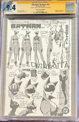 Nick Dragotta | *Cgc/Cbcs* Issue Absolute Batman #13 Page Cgc 9.4 | Felix Comic Art