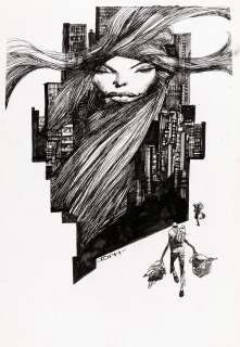 Toppi Sergio - "La Città Sirena", 2008 | Urania Casa d’Aste