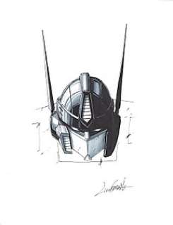 Livio Ramondelli - Original Drawing - Optimus Prime IV - Transformers | Catawiki